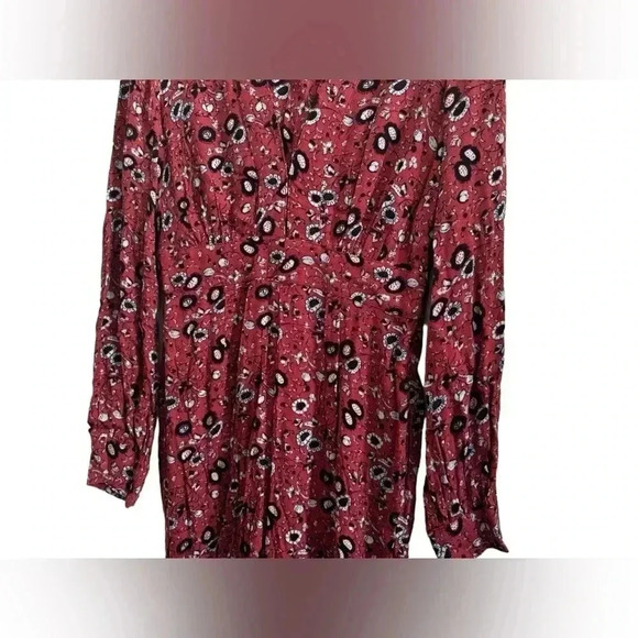 Free People Some Like It Hot Jumpsuit in Rust Combo Size 2 - Picture 8 of 16